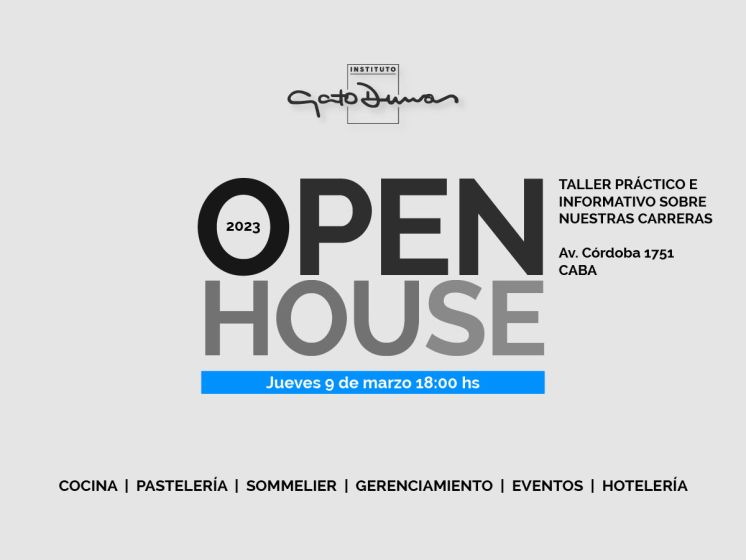 Los invitamos al open house de noviembre